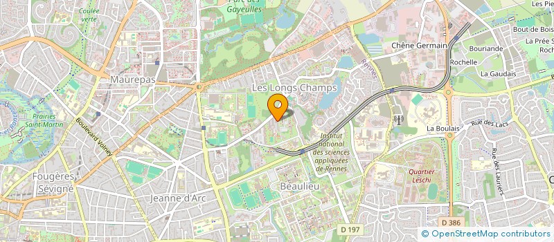 localisation de l'entreprise MONSIEUR HOLO HIEN  RENNES