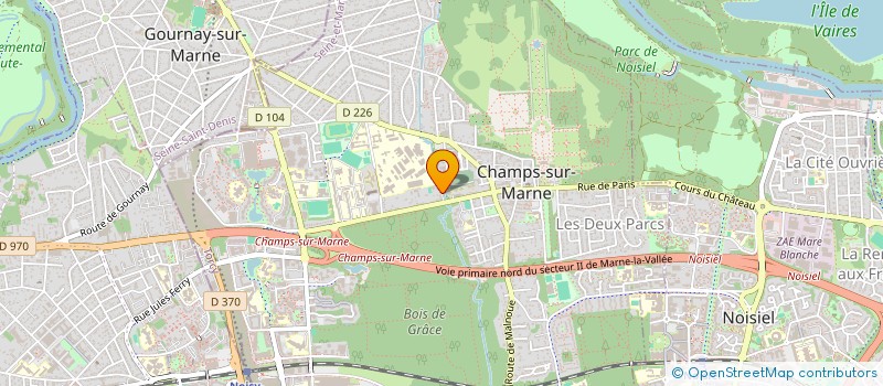 localisation de l'entreprise MONSIEUR HOMAN DARAKHSHANFAR  CHAMPS-SUR-MARNE