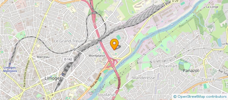 localisation de l'entreprise MONSIEUR HOMAYOON HAIDARI à LIMOGES