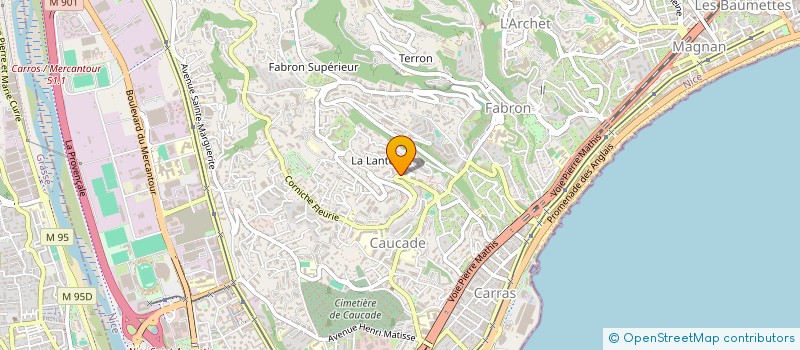 localisation de l'entreprise MONSIEUR HOMAYOUN SABOURI à NICE