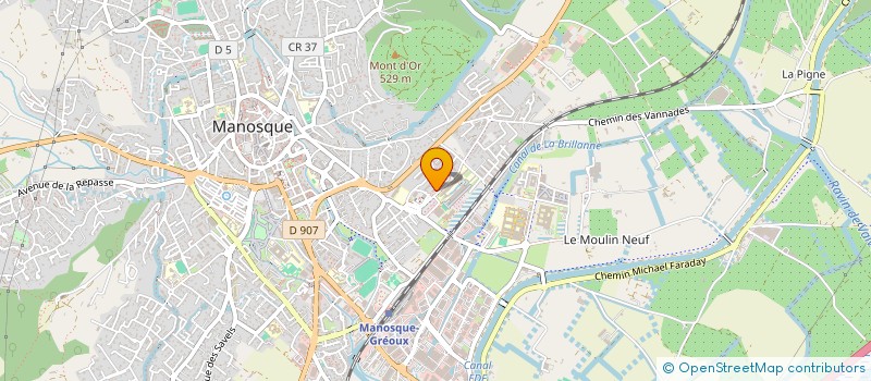 localisation de l'entreprise MONSIEUR HOMEFA-MICHEL SOKPOH à MANOSQUE