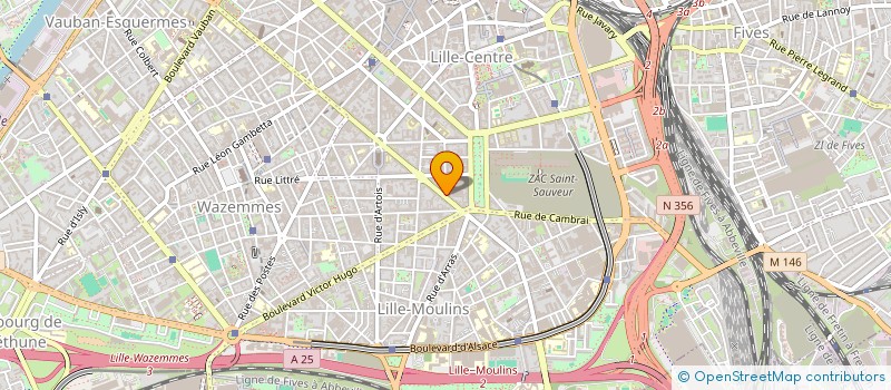 localisation de l'entreprise MONSIEUR HOMERE ALACUSOS à LILLE
