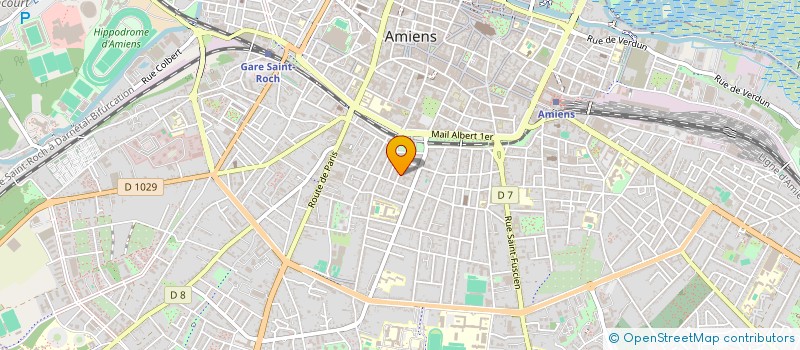 localisation de l'entreprise MONSIEUR HONAIN HASSANI  AMIENS