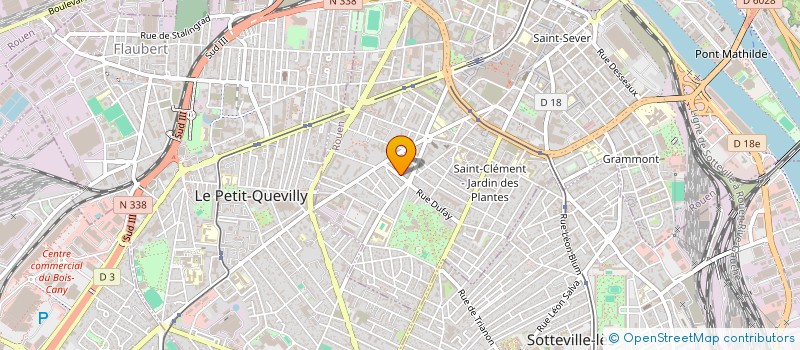 localisation de l'entreprise MONSIEUR HONEY-GEORGIAN DUMITRU à ROUEN