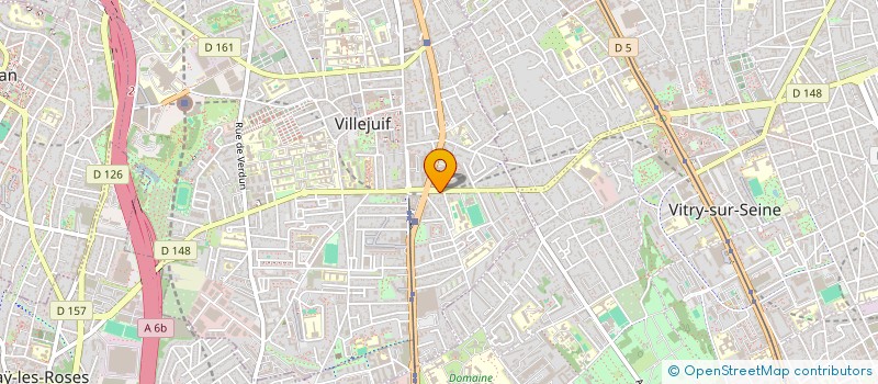 localisation de l'entreprise MONSIEUR HONG HUANG  VILLEJUIF