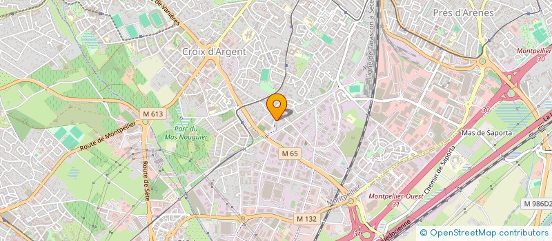 localisation de l'entreprise MONSIEUR HONGCHEN WANG à MONTPELLIER