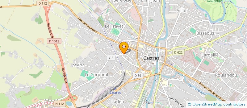 localisation de l'entreprise MONSIEUR HONGLY UNG  CASTRES