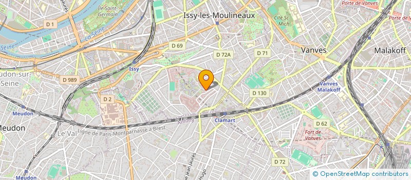 localisation de l'entreprise MONSIEUR HONGZHI SONG à ISSY-LES-MOULINEAUX