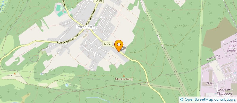 localisation de l'entreprise MONSIEUR HONORE CURUTCHET  PORCELETTE