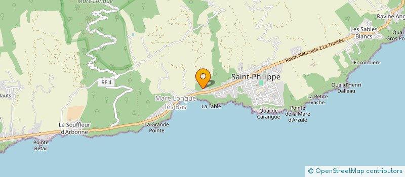 localisation de l'entreprise MONSIEUR HONORE DUMONT  SAINT-PHILIPPE