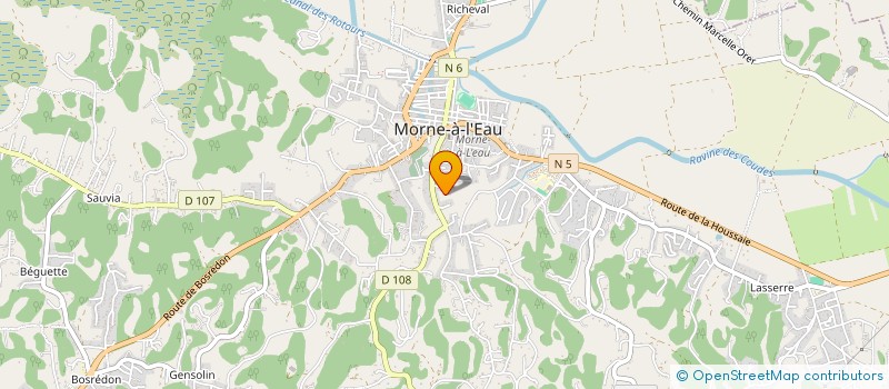 localisation de l'entreprise MONSIEUR HONORE EUPHRASIA à MORNE A L EAU