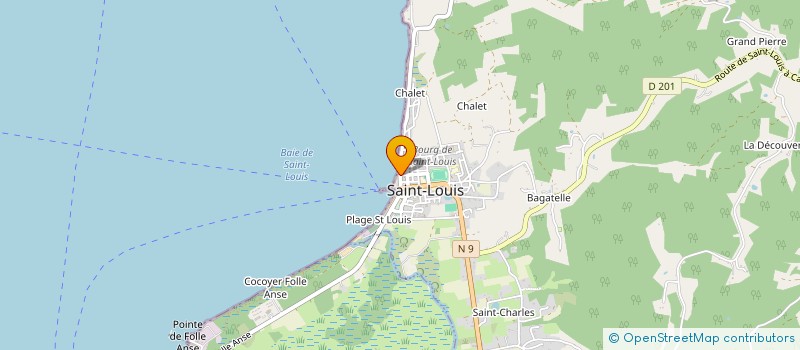 localisation de l'entreprise MONSIEUR HONORE JABOL à SAINT-LOUIS