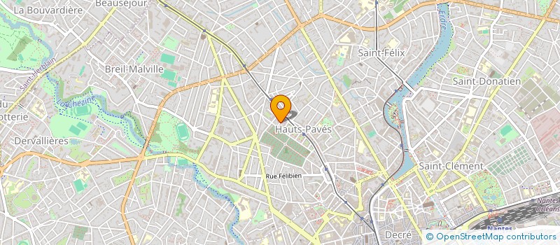 localisation de l'entreprise MONSIEUR HONORE KENGNE NJILO à NANTES