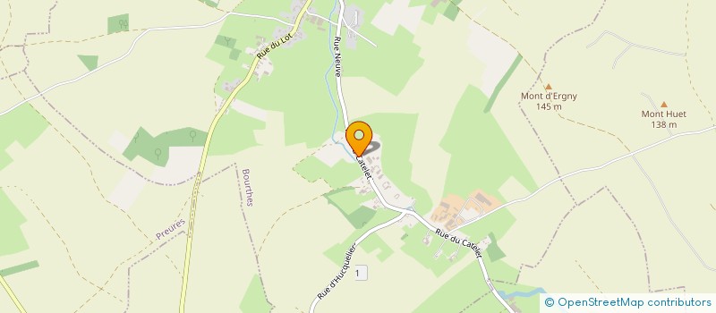 localisation de l'entreprise MONSIEUR HONORE LAVOGEZ  WICQUINGHEM