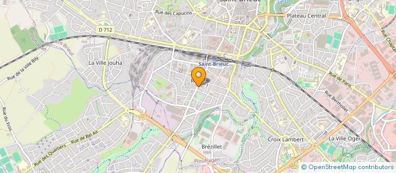 localisation de l'entreprise MONSIEUR HONORE LE BAHEZRE à SAINT-BRIEUC