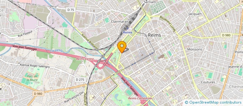 localisation de l'entreprise MONSIEUR HONORE M'BIYE à REIMS