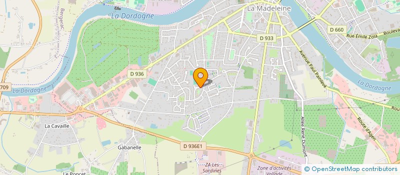 localisation de l'entreprise MONSIEUR HONORE MINEO à BERGERAC