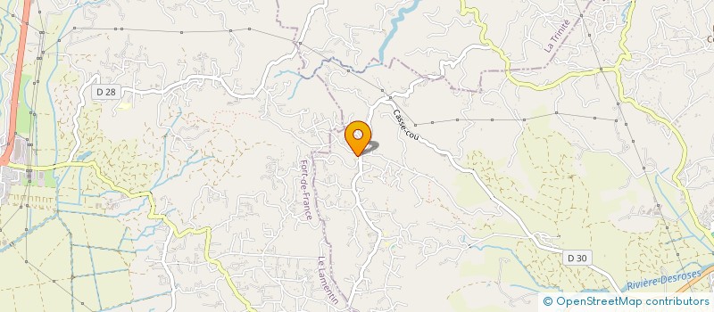 localisation de l'entreprise MONSIEUR HONORE NARCISSOT  LE FRANCOIS