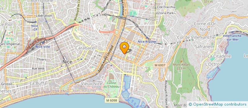 localisation de l'entreprise MONSIEUR HONORE OLIVIER à NICE