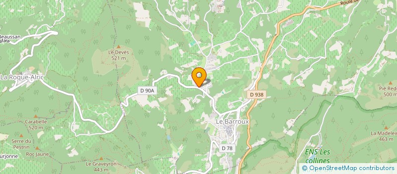 localisation de l'entreprise MONSIEUR HONORE PAULO  CAROMB