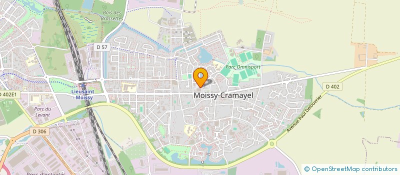 localisation de l'entreprise MONSIEUR HONORE YAMEUNDJEU à MOISSY-CRAMAYEL