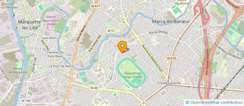 localisation de l'entreprise MONSIEUR HOO-TONG MUI à MARCQ-EN-BARŒUL