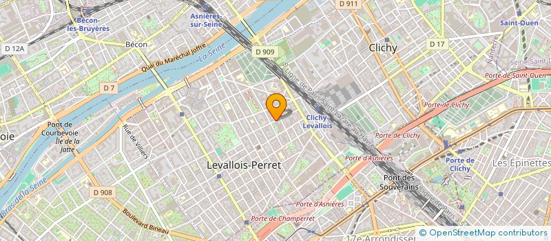 localisation de l'entreprise MONSIEUR HORACE APPOLINAIRE NEMOUTHE à LEVALLOIS-PERRET