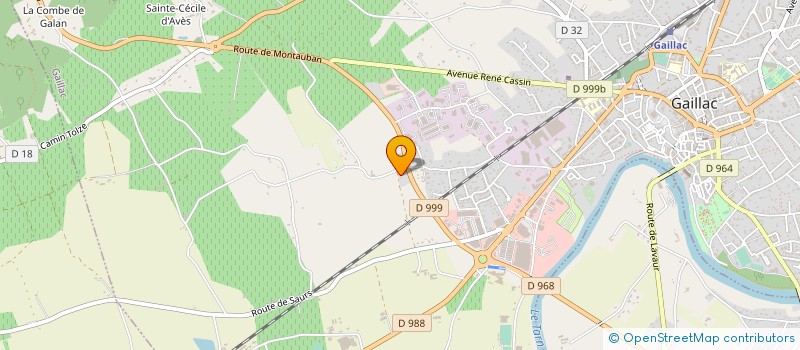 localisation de l'entreprise MONSIEUR HORACE CENEDESE à GAILLAC
