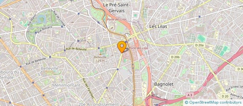 localisation de l'entreprise MONSIEUR HORACE DUFAUX  PARIS