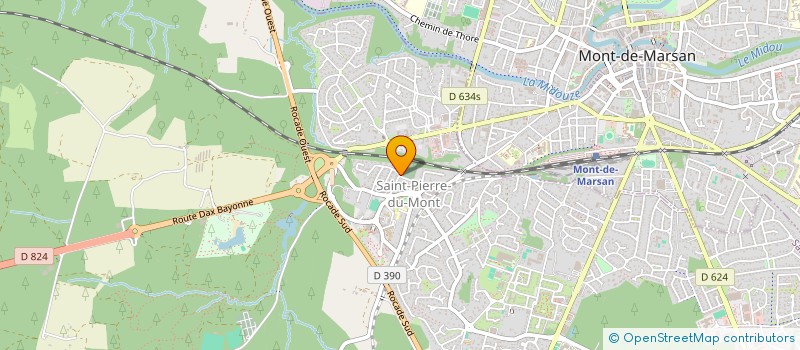 localisation de l'entreprise MONSIEUR HORACE MORACCHINI  SAINT-PIERRE-DU-MONT