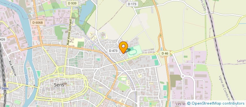 localisation de l'entreprise MONSIEUR HORACE VARELA  SENS