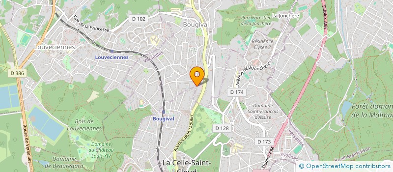 localisation de l'entreprise MONSIEUR HORACIO BARROSO  BOUGIVAL