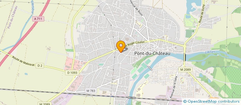 localisation de l'entreprise MONSIEUR HORACIO FERREIRA  PONT-DU-CHATEAU