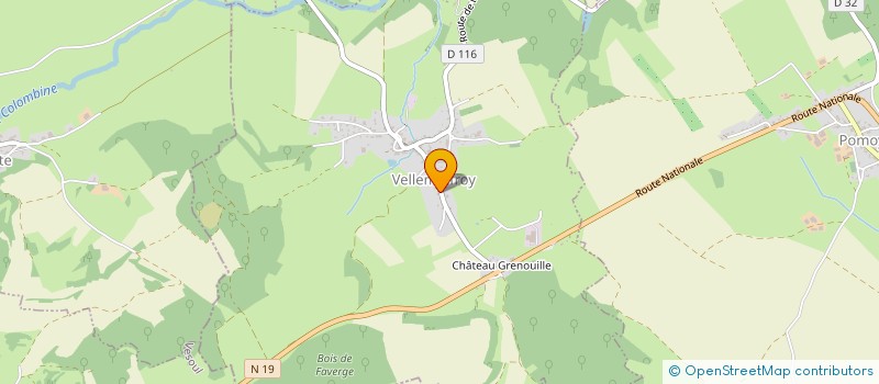 localisation de l'entreprise MONSIEUR HORACIO GOMES  CALMOUTIER