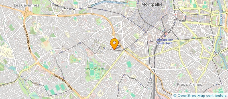localisation de l'entreprise MONSIEUR HORATIU CRISAN à MONTPELLIER