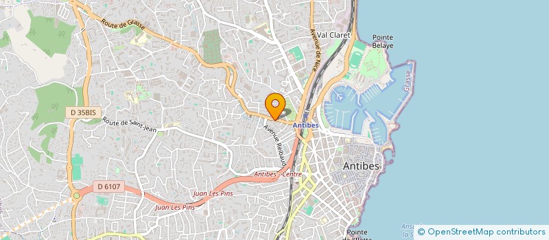 localisation de l'entreprise MONSIEUR HOREA BALAS à ANTIBES