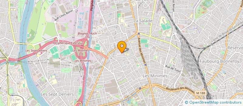 localisation de l'entreprise MONSIEUR HOREA RADU à TOULOUSE