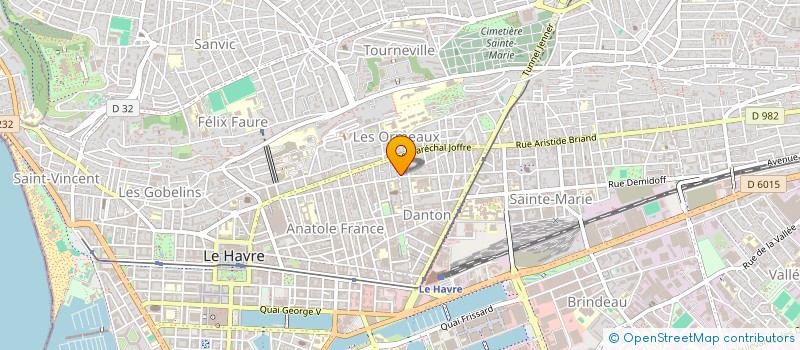 localisation de l'entreprise MONSIEUR HORIA COVACI à LE HAVRE