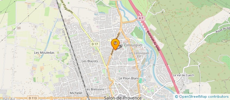 localisation de l'entreprise MONSIEUR HORIA POP  SALON-DE-PROVENCE