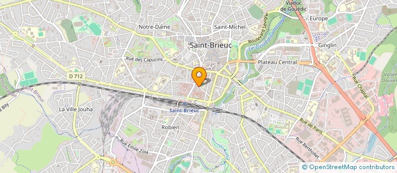 localisation de l'entreprise MONSIEUR HORIANO DU CHEMIN MAMOADE MOTONDO à SAINT-BRIEUC