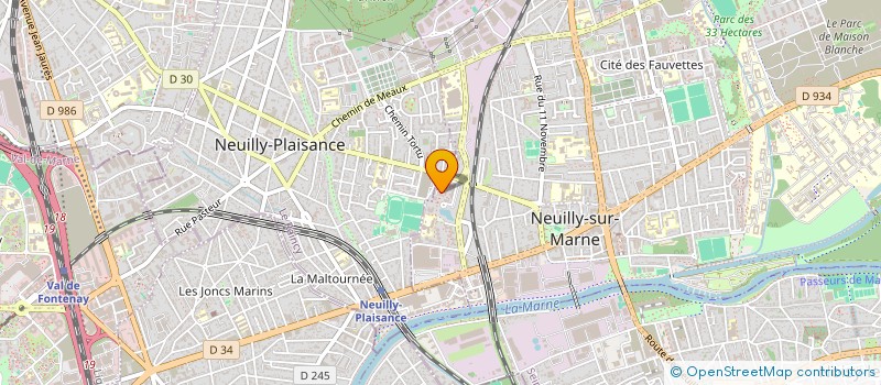 localisation de l'entreprise MONSIEUR HORLAND NGIMBI MWAKA  NEUILLY-SUR-MARNE