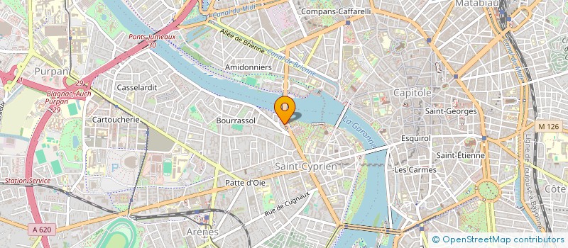 localisation de l'entreprise MONSIEUR HORNE PERREARD à TOULOUSE