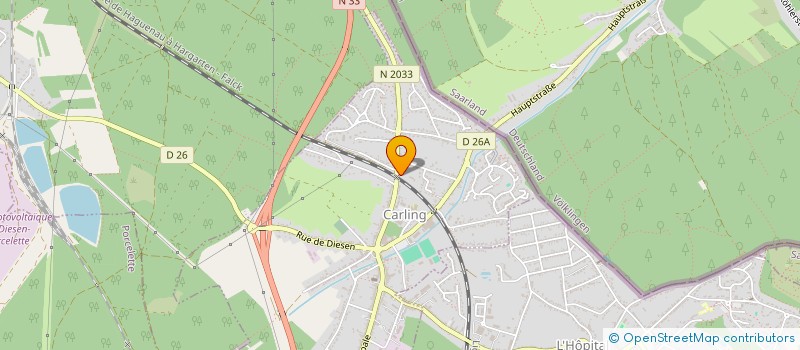 localisation de l'entreprise MONSIEUR HORST BERNDT  CARLING