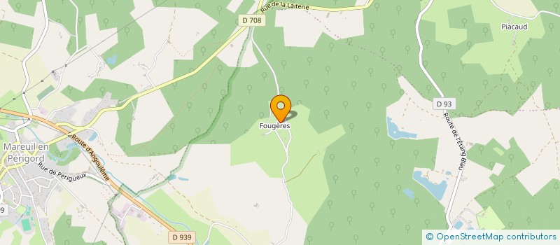 localisation de l'entreprise MONSIEUR HORST ROEHRICH  SAINTE-CROIX-DE-MAREUIL