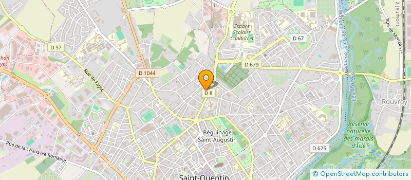 localisation de l'entreprise MONSIEUR HORTENSE PETIT à SAINT-QUENTIN