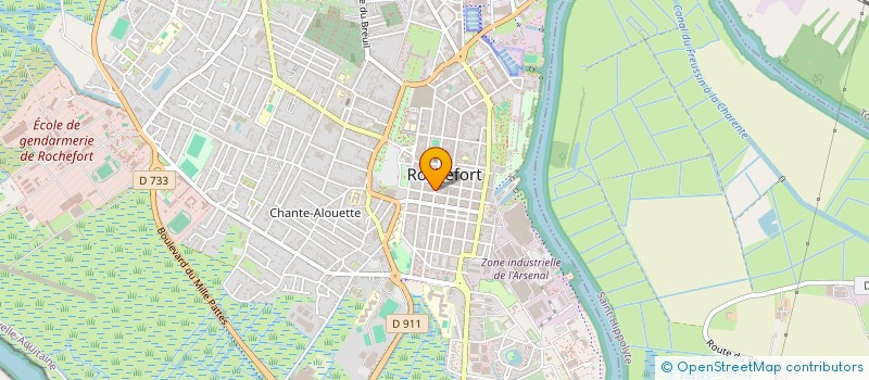 localisation de l'entreprise MONSIEUR HORTTON HELFRICH  ROCHEFORT