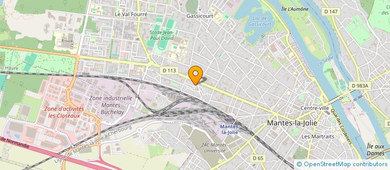 localisation de l'entreprise MONSIEUR HOSAN MD ROHED  MANTES-LA-JOLIE