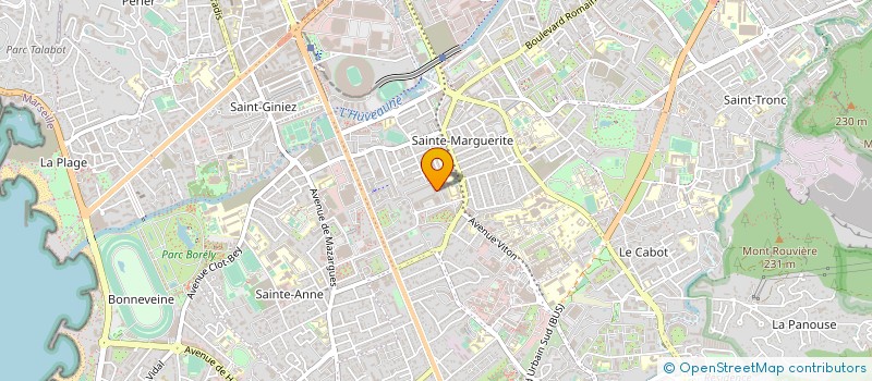 localisation de l'entreprise MONSIEUR HOSCEA RABESON à MARSEILLE