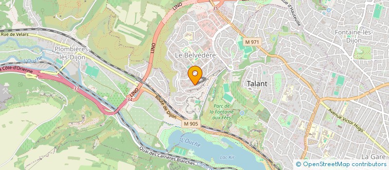 localisation de l'entreprise MONSIEUR HOSMAN EL BIYADI  TALANT