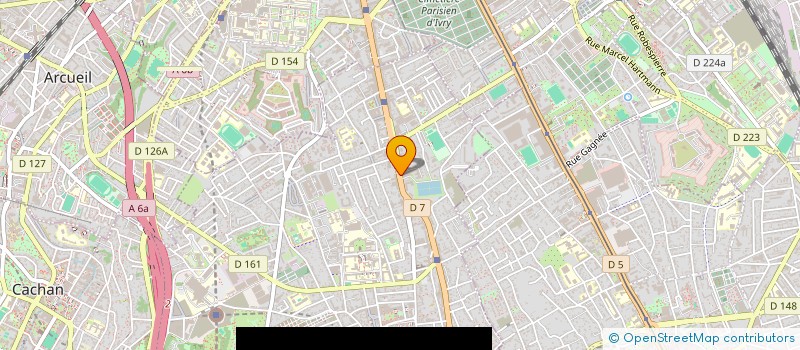 localisation de l'entreprise MONSIEUR HOSNE MOBARAQ  VILLEJUIF